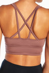 Lacey Sport Bra (Rose Taupe)