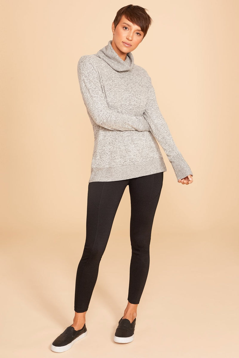 Asymmetrical Back Pullover