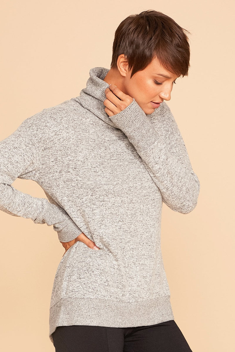 Asymmetrical Back Pullover