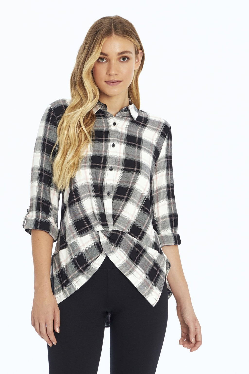 Sharon Plaid Twist