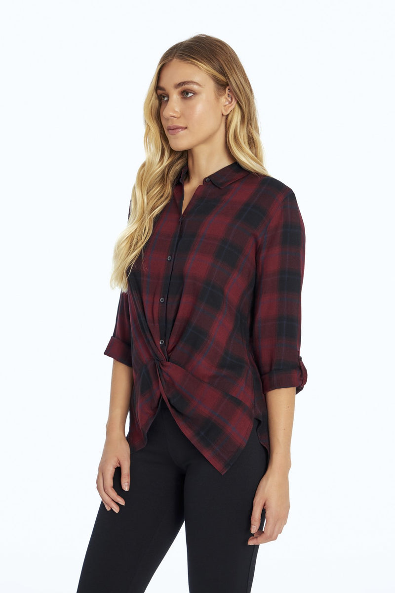 Sharon Plaid Twist