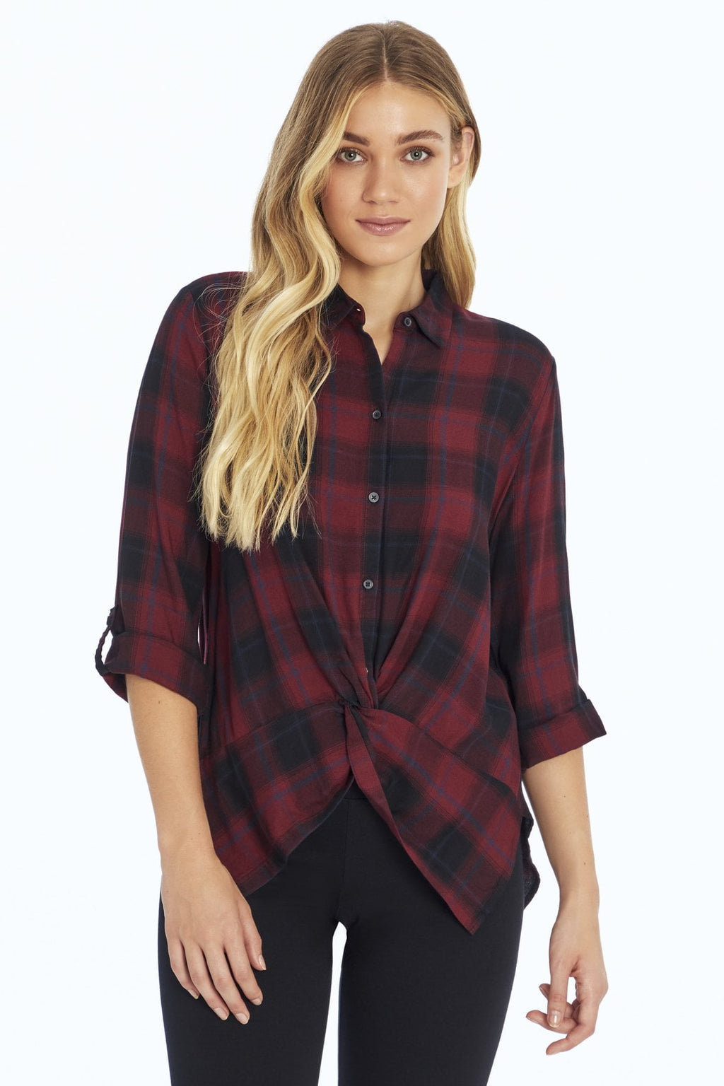 Sharon Plaid Twist