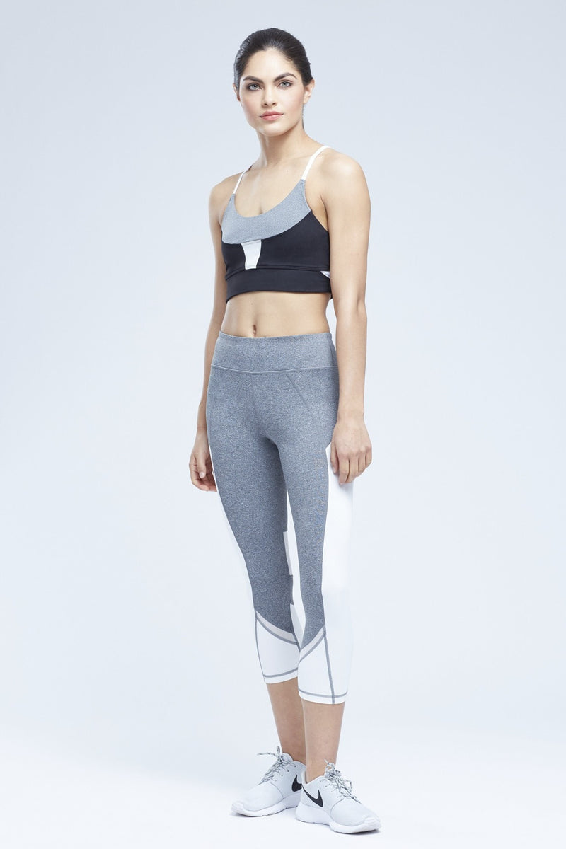 Amos Cut-Out Sports Bra with Colorblocking