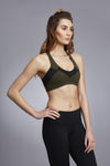 Wylde Colorblock Sports Bra