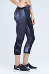 Wonder Fitted Capri Legging With Contrast Panels