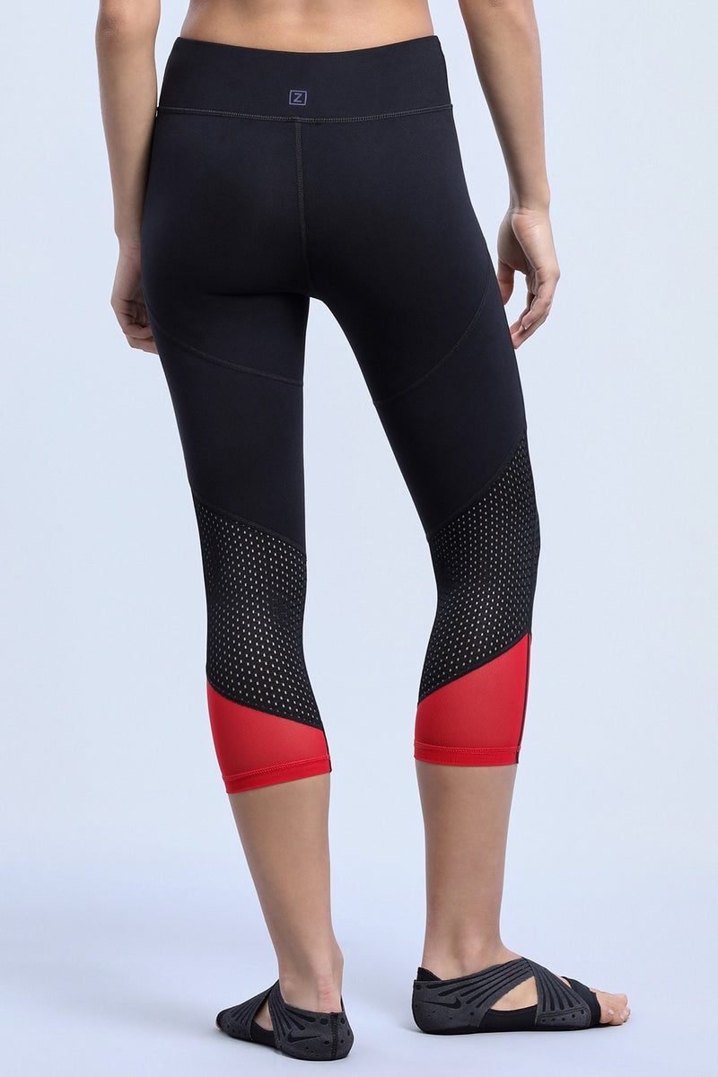 BLACK/RACING RED