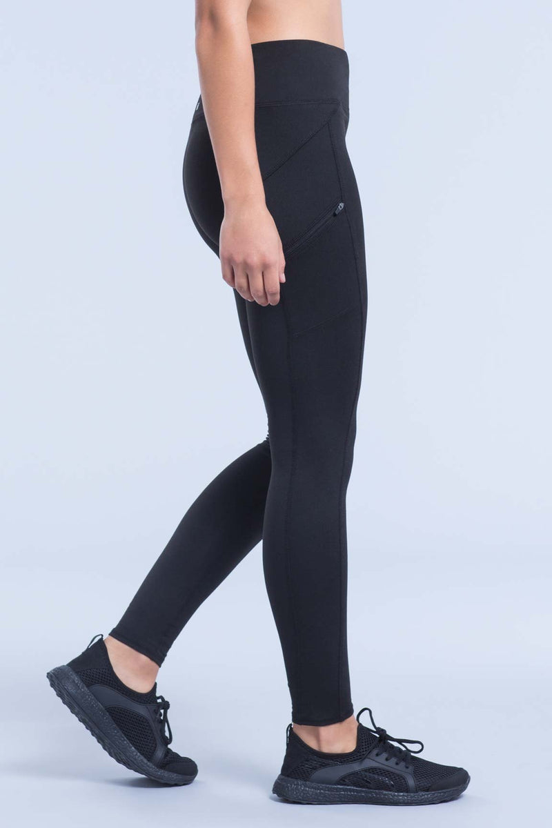 Long Legging With Zipper Pockets