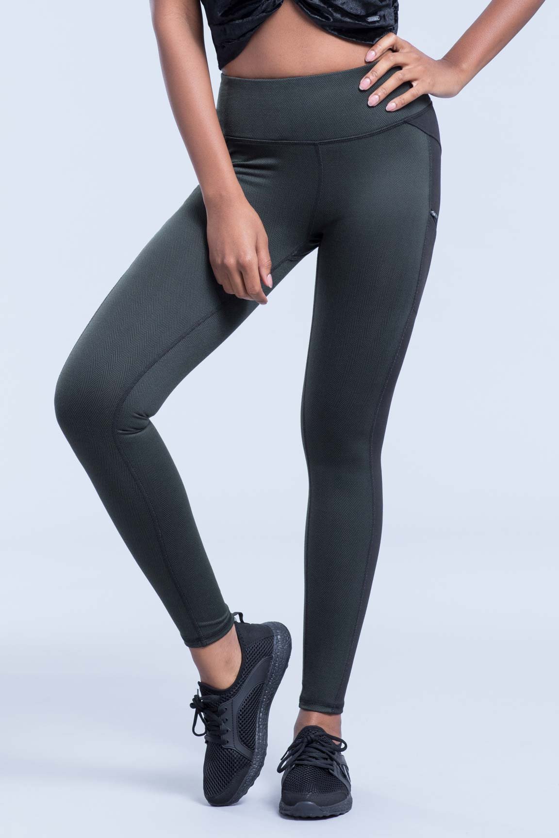 おすすめ Long Legging Zobha – Pockets Zipper With パンツ