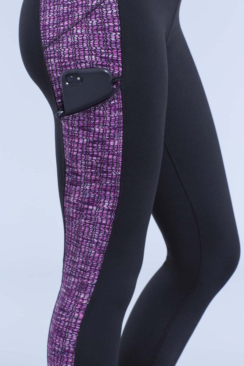 Long Legging With Zipper Pockets