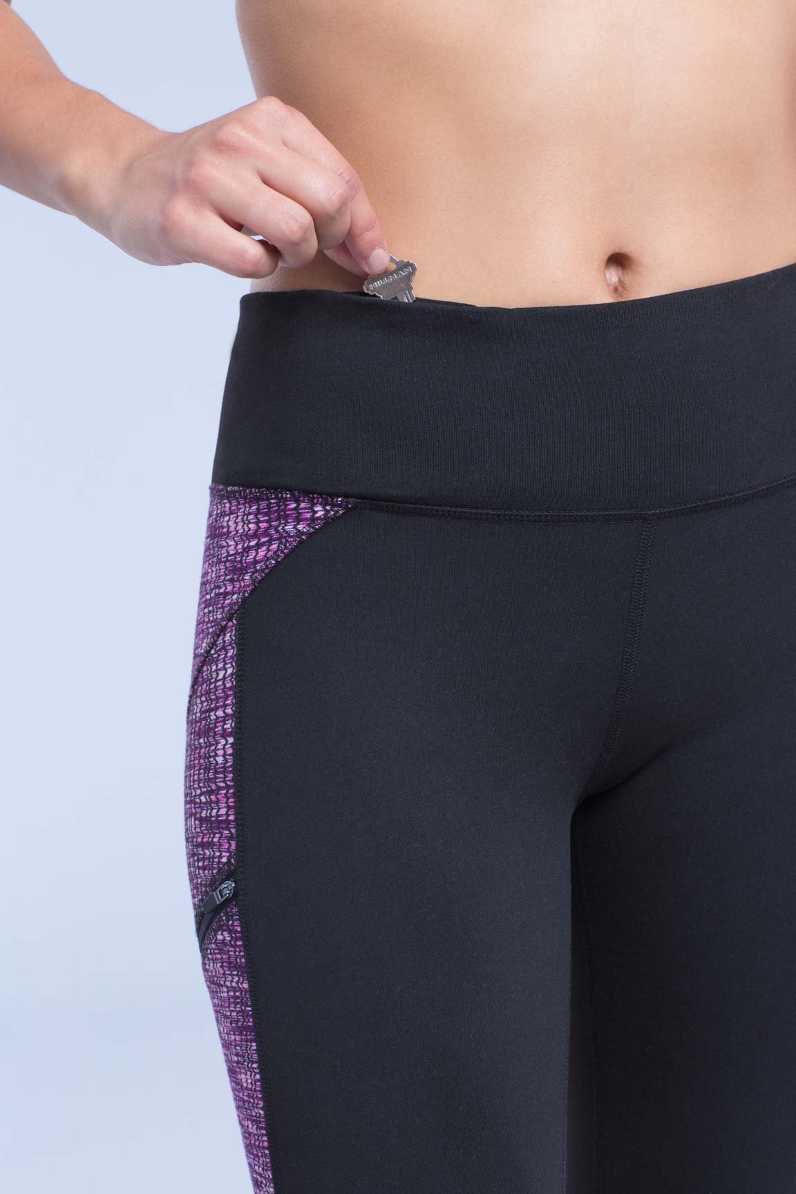 レッグウェア JANSOLVIEASSEMBLY leggings Litmus Long Legging With Zipper Pockets – Zobha