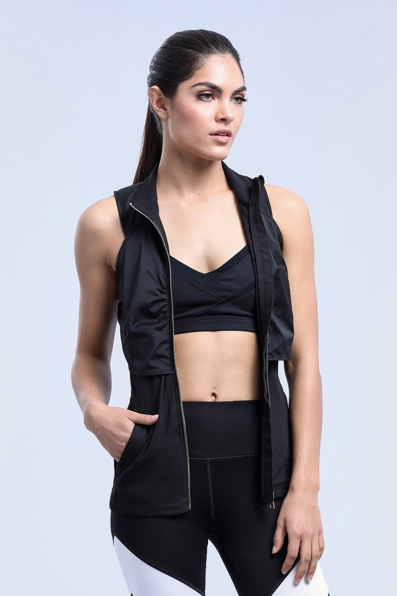 Reagan Angled Yoke Double Layer Vest