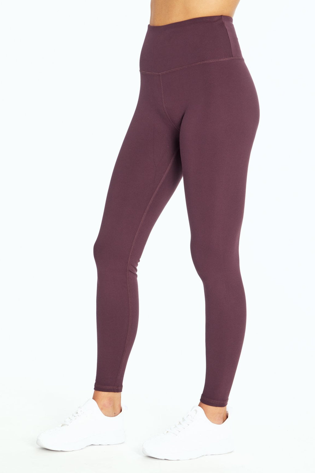 Zobha, Pants & Jumpsuits, Zobha Womens Sz M Heather Fig Melange High Rise  Ankle Legging Activewear Yoga