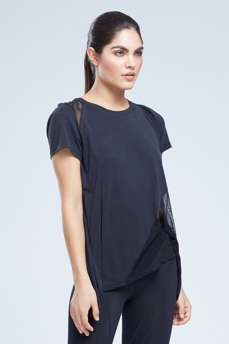 Corgan Tee With Mesh Panels