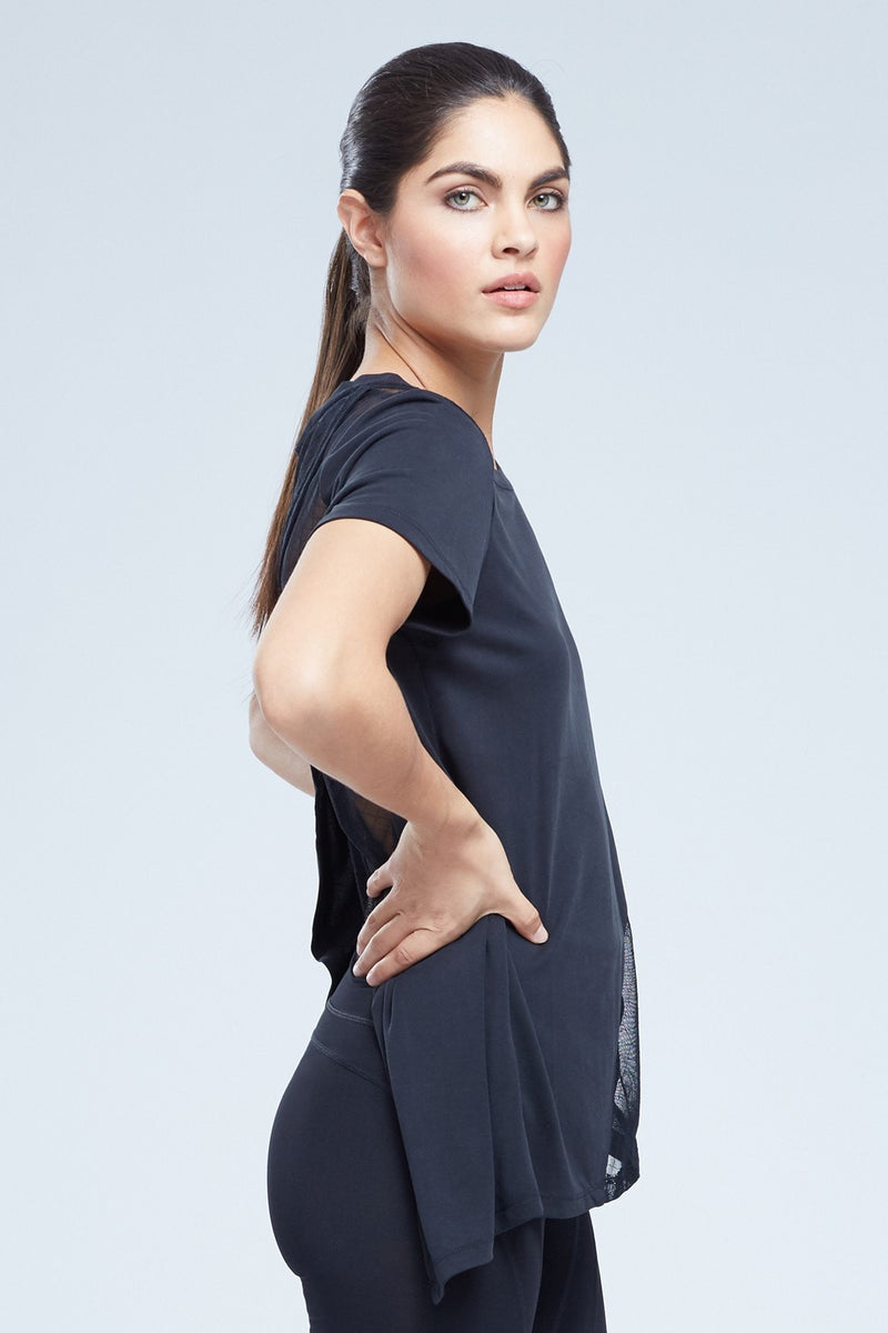 Corgan Tee With Mesh Panels