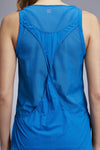 Maines Singlet Henley With Twisted Racerback