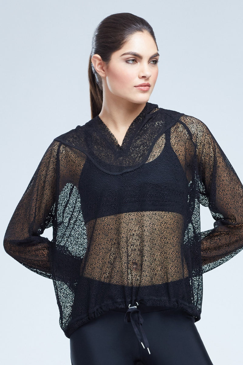 Elliot Sheer Mesh Hoodie