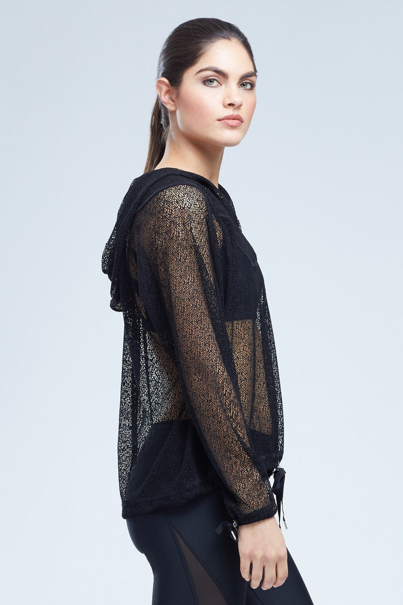 Elliot Sheer Mesh Hoodie