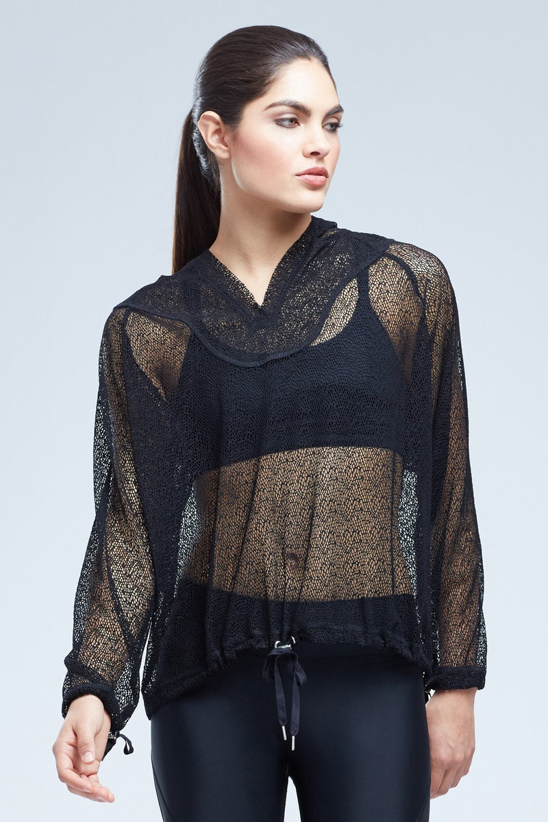 Elliot Sheer Mesh Hoodie