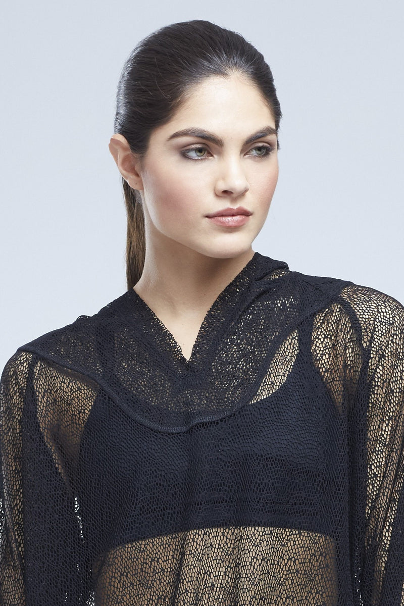 Elliot Sheer Mesh Hoodie