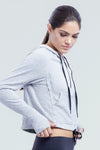 Taylor Long Sleeve Cropped Hoodie