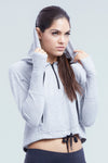 Taylor Long Sleeve Cropped Hoodie