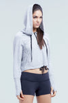 Taylor Long Sleeve Cropped Hoodie