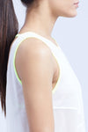 Eden Double Layer Mesh Contrast Tank
